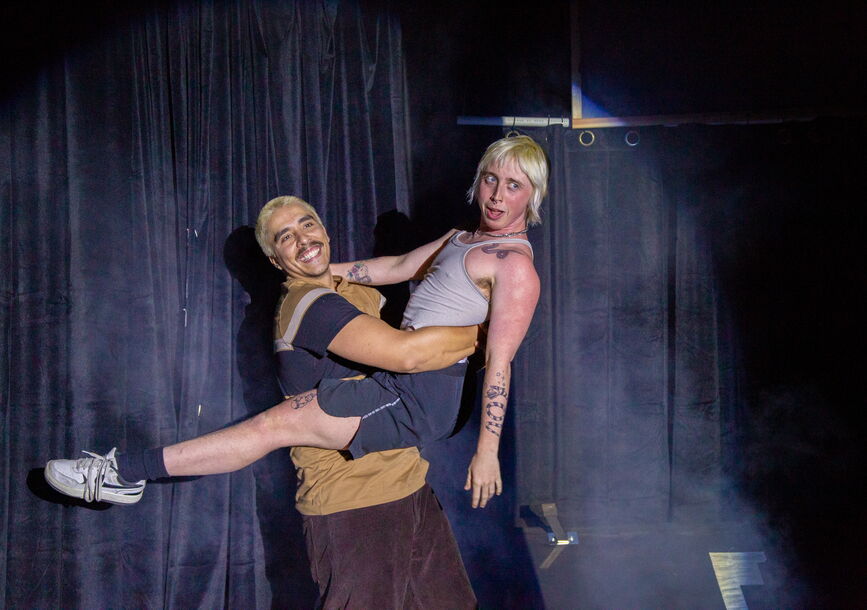 Orin Calcagne and Jenson Titus