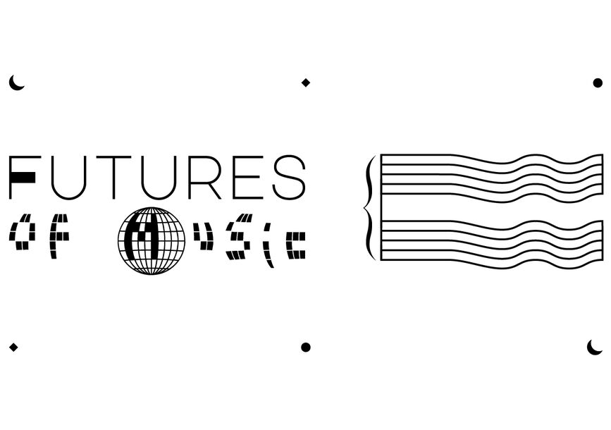 graphic that says "futures of music"
