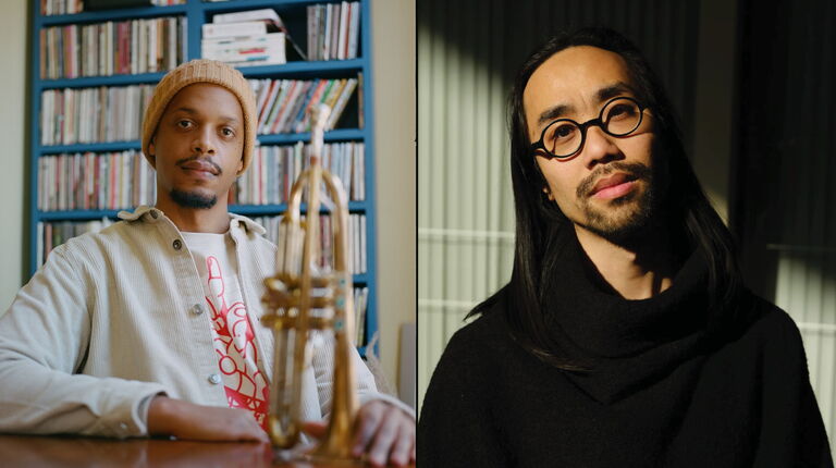 Portraits of Chris and Patrick.