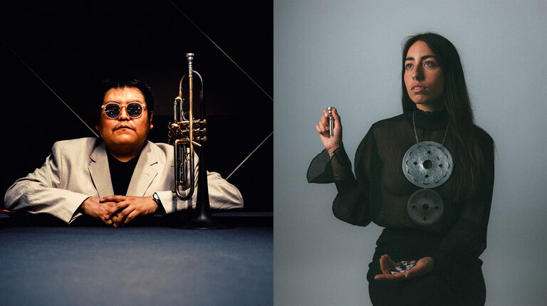 Portraits of Delbert and Mali.